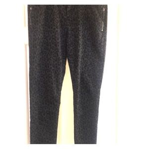 Democracy Stretch Ab-solution jeans Leopard print